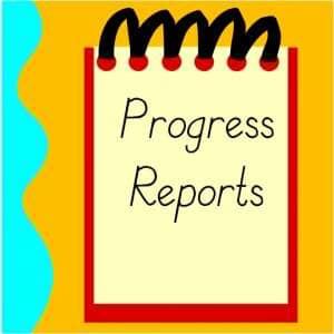 Due to printing issues, progress reports will be sent home t...