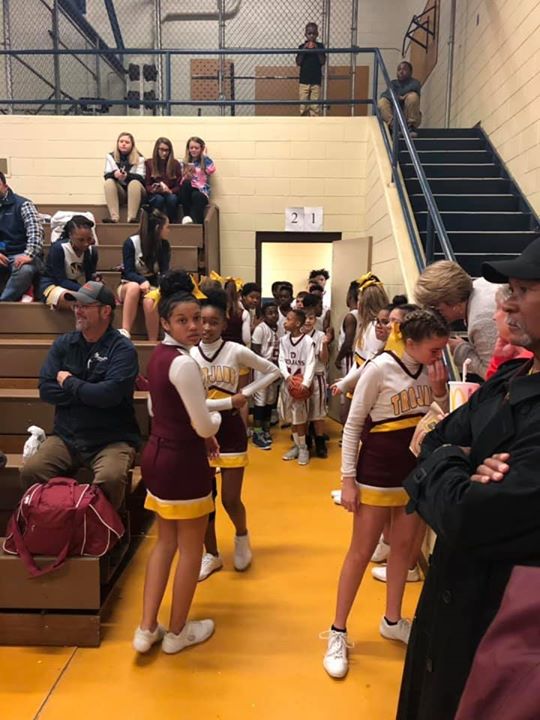 Almost game time in Hallsboro!!!!